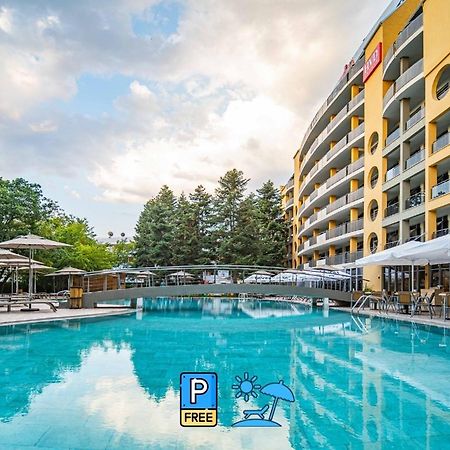 Hvd Viva Club Ultra All Inclusive - Private Beach & Free Parking Altın Kumlar Dış mekan fotoğraf