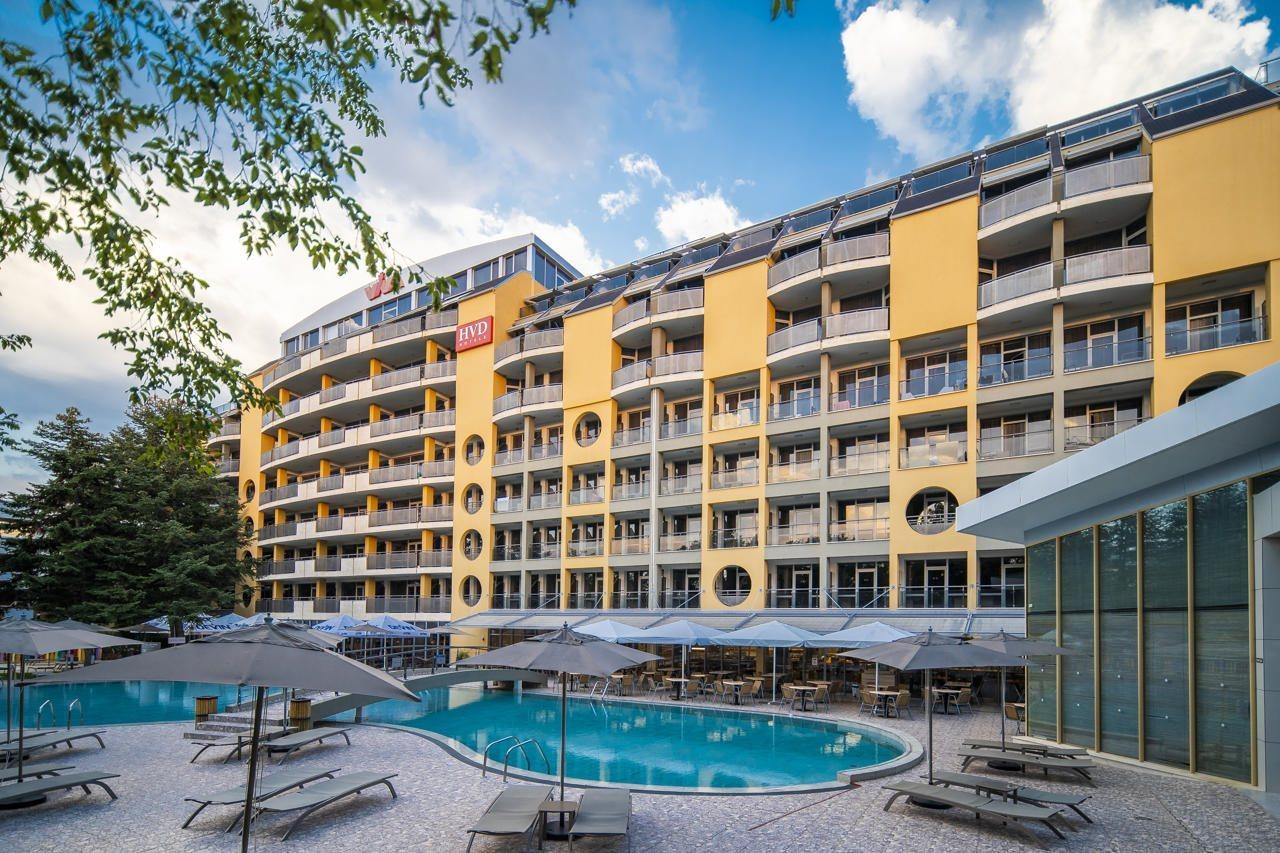 Hvd Viva Club Ultra All Inclusive - Private Beach & Free Parking Altın Kumlar Dış mekan fotoğraf